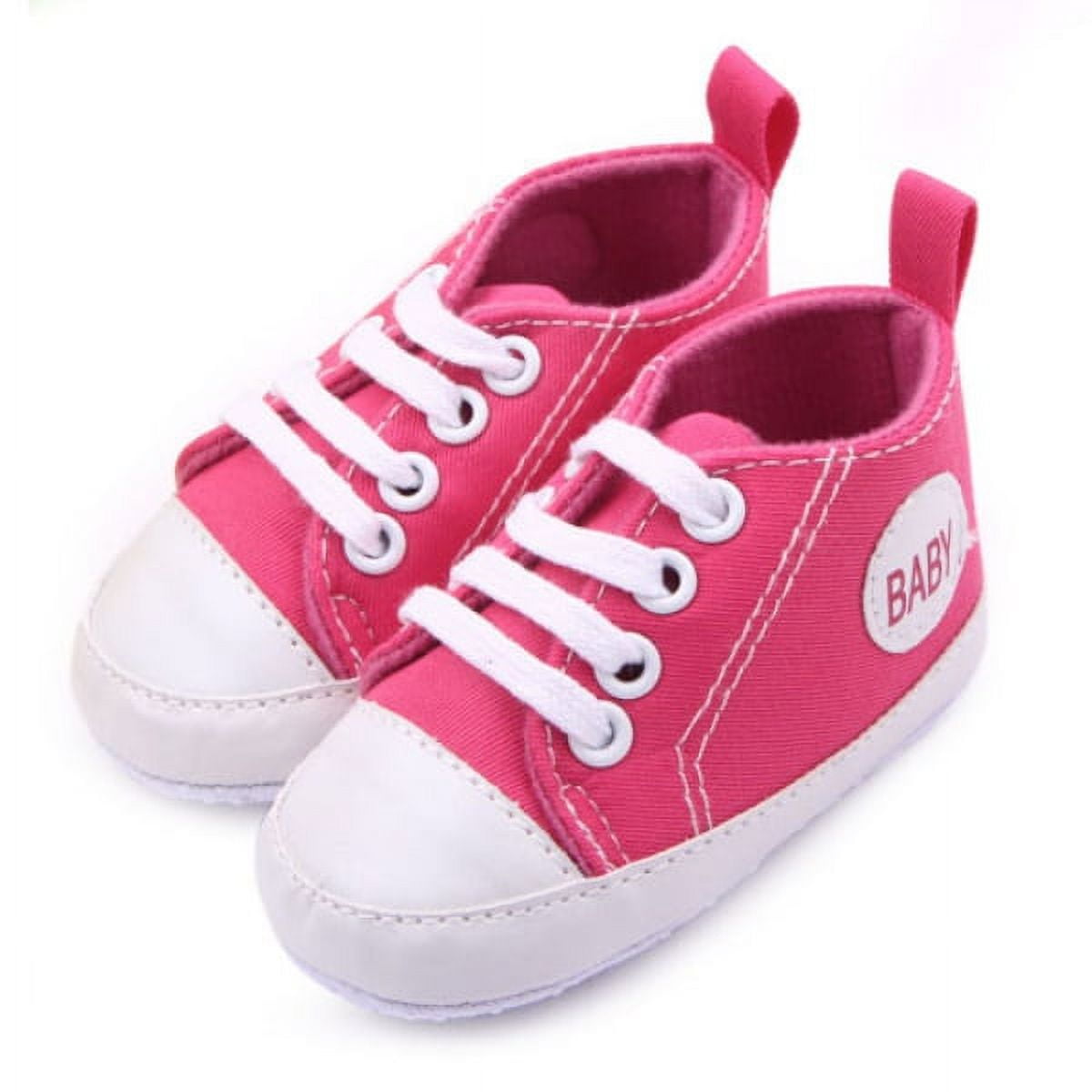 Infant Toddler Newborn Soft Sole Crib Shoes Sneaker Anti-Slip Baby Boy ...