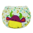 thumbnail image 1 of Infant Training Pants Baby Potty Training Underwear,Cute Baby Cotton Training Pants Reusable Cloth Washable Infant Nappies Diaper Plant-based Training Underwear, 1 of 7
