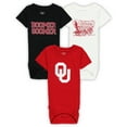 thumbnail image 1 of Infant Wes & Willy  Oklahoma Sooners Three-Pack Bodysuit Set, 1 of 4