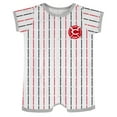 thumbnail image 1 of Infant White Cincinnati Reds Ball Hitter Coverall, 1 of 1