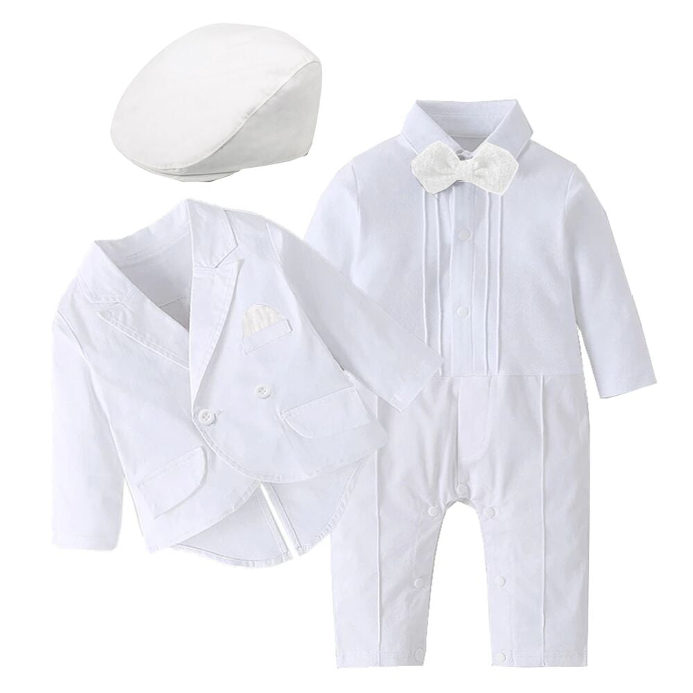 New Born Baby Boy Dress With Cap