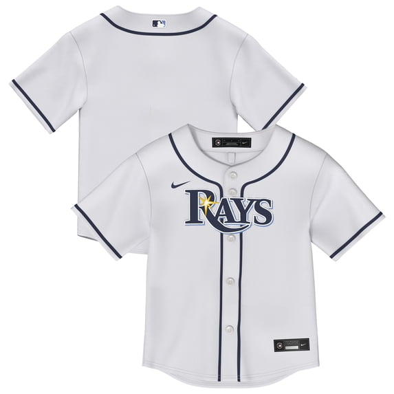 Infant White Tampa Bay Rays Home Replica Jersey