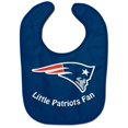 thumbnail image 1 of Infant WinCraft New England Patriots Lil Fan All Pro Baby Bib, 1 of 1
