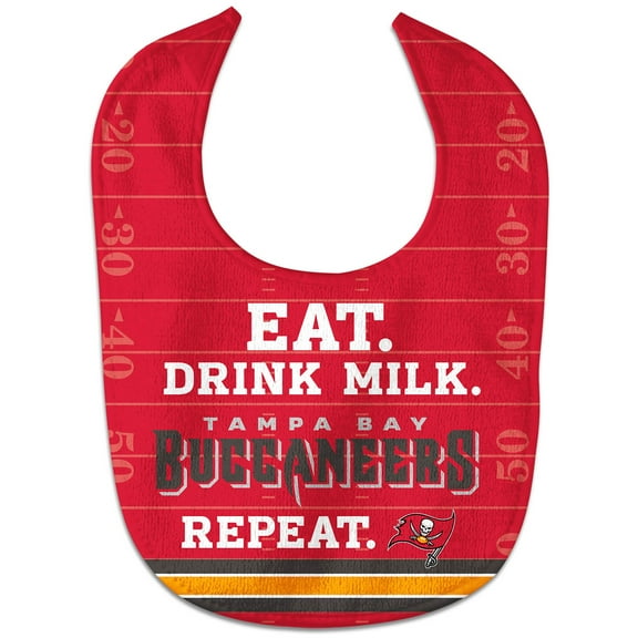 Infant WinCraft Tampa Bay Buccaneers Eat. Drink. Repeat. All-Pro Bib