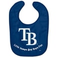 thumbnail image 1 of Infant WinCraft Tampa Bay Rays Lil Fan All Pro Baby Bib, 1 of 2