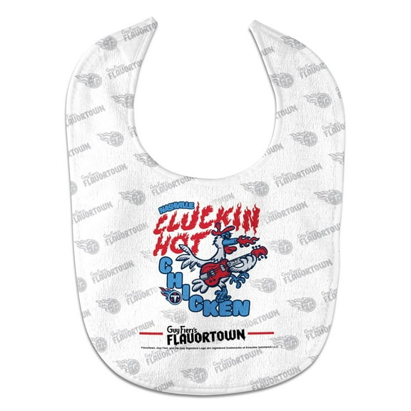 Infant WinCraft Tennessee Titans NFL x Guy Fieri-s Flavortown All Pro Baby Bib