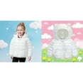 thumbnail image 1 of Winter Coat,Baby Boys Puffer Coat Baby Hoodie with Bear Ear Windproof Down Jacket For Baby Girls Warm Outerwear Little Boys Girls Clothes, 1 of 5