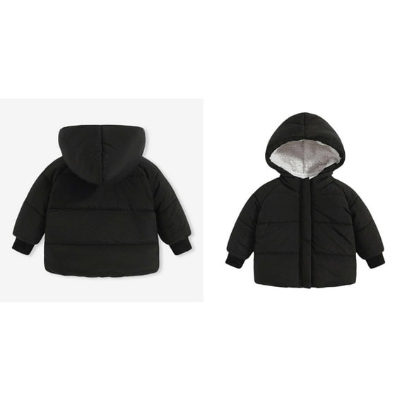 Winter Coat,Baby Boys Puffer Coat Hooded Jackets with Pockets Lightweight Puffer Jacket for Baby Girls Outerwear Coats Baby Winter Clothes
