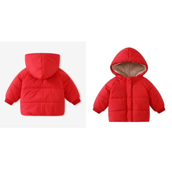 Winter Coat,Baby Boys Puffer Coat Hooded Jackets with Pockets Windproof Down Jacket for Baby Boys Baby Boy Jacket Little Boys Girls Clothes