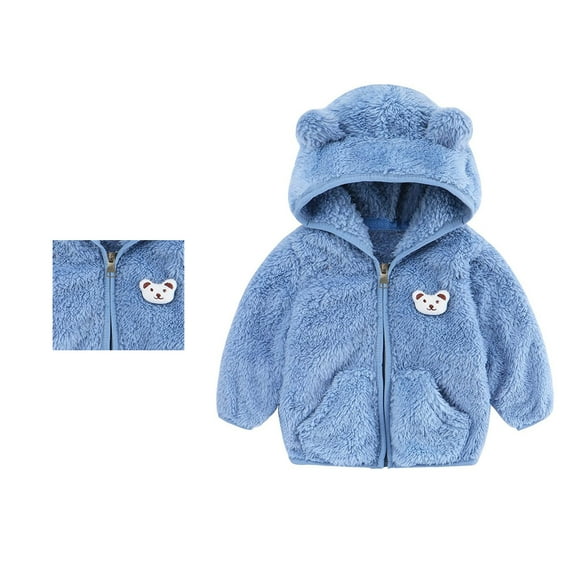 Winter Coat Cute Bear Ear Hooded Jacket for Baby Baby Girl Jacket Baby Boy Clothes 0-6 Months