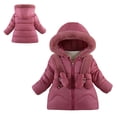 thumbnail image 1 of Infant Winter Coat,Infant Puffer Coat Baby Mid-length Hoodie with Windproof Down Jacket For Infant Baby Girls Baby Boy Jacket Baby Winter Coat, 1 of 4