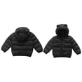 thumbnail image 1 of Winter Coat,Little Boys Girls Puffer Coat Baby Hoodie with Bear Ear Long Sleeve Light Winter Coats For Baby Boys Thick Parka Baby Girl Winter Clothes, 1 of 4
