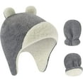 thumbnail image 1 of Infant Winter Hat - 0-24 Months Baby Winter Hats and Mittens Set - Baby Boy and Girls Winter Hat 0-6, 6-12, 12-24 Months, 1 of 7