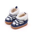 thumbnail image 1 of Infant Winter Snow Boots Warm Lambs Wool Baby First Walker Shoes for Christmas, Baby Shower, 1 of 6