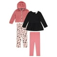 thumbnail image 1 of Infant Toddler Girls 4 Pack Wardrobe Adorable Cozy Styles in Sizes 12M-4T!, 1 of 6