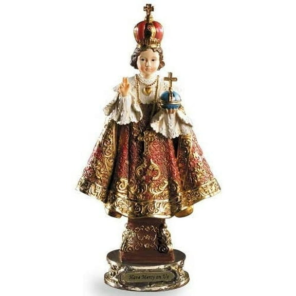 Infant of Prague Figurine Stands 8.75 inches tall