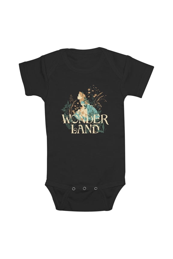 Infant's Alice in Wonderland Flower Smell Bodysuit