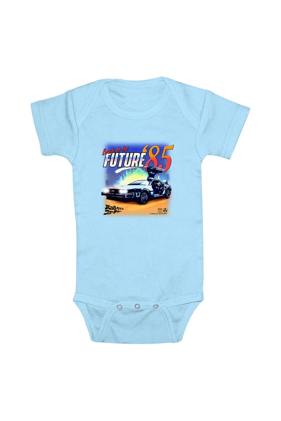 Infant's Back to the Future DeLorean 85 Bodysuit