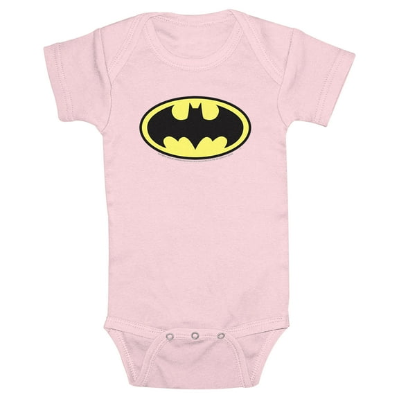 Infant's Batman Classic Bat Logo Bodysuit