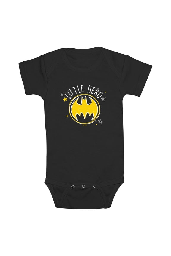 Infant's Batman Little Hero Bat-Signal Bodysuit