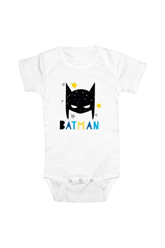 Infant's Batman Mask Doodles  Bodysuit