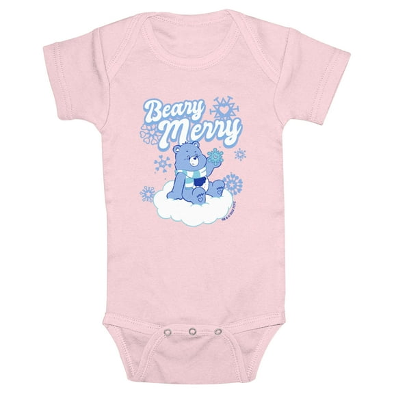 Infant's Care Bears Beary Merry Christmas  Bodysuit