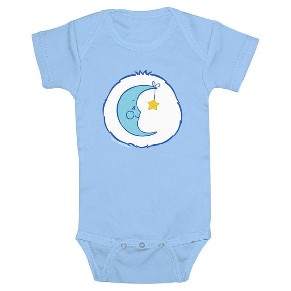 Infant's Care Bears Bedtime Bear Belly Badge Bodysuit