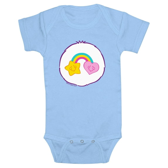 Infant's Care Bears Best Friend Bear Belly Badge Bodysuit