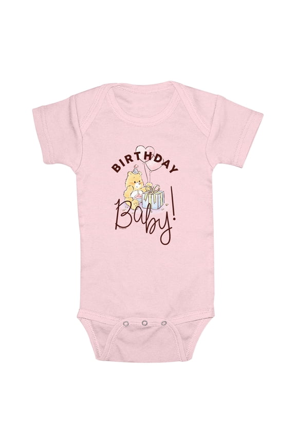 Infant's Care Bears Birthday Bear Birthday Baby Bodysuit