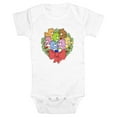 thumbnail image 1 of Infant's Care Bears Christmas Wreath Bear Group  Bodysuit, 1 of 3