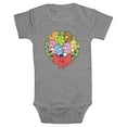 thumbnail image 1 of Infant's Care Bears Christmas Wreath Bear Group  Bodysuit, 1 of 3