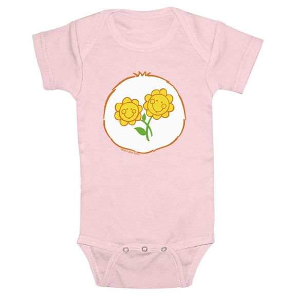 Infant's Care Bears Friend Bear Belly Badge  Bodysuit