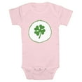 thumbnail image 1 of Infant's Care Bears Good Luck Bear Belly Badge Bodysuit, 1 of 3