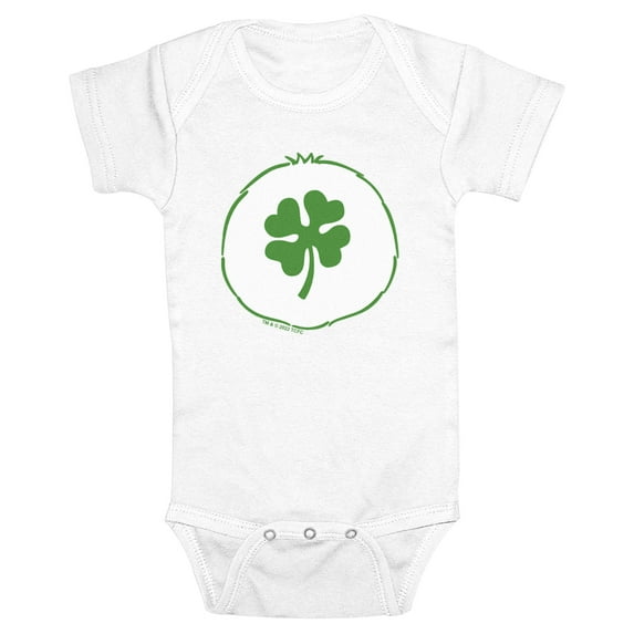 Infant's Care Bears Good Luck Bear Belly Badge Bodysuit