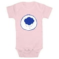 thumbnail image 1 of Infant's Care Bears Grumpy Bear Belly Badge  Bodysuit, 1 of 3