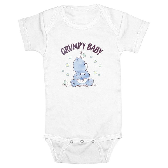 Infant's Care Bears Grumpy Bear Grumpy Baby  Bodysuit