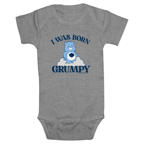 Infant's Care Bears I Was Born Grumpy Bear  Bodysuit