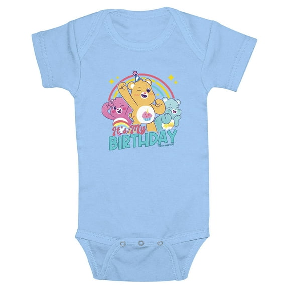 Infant's Care Bears It’s My Birthday Bears  Bodysuit