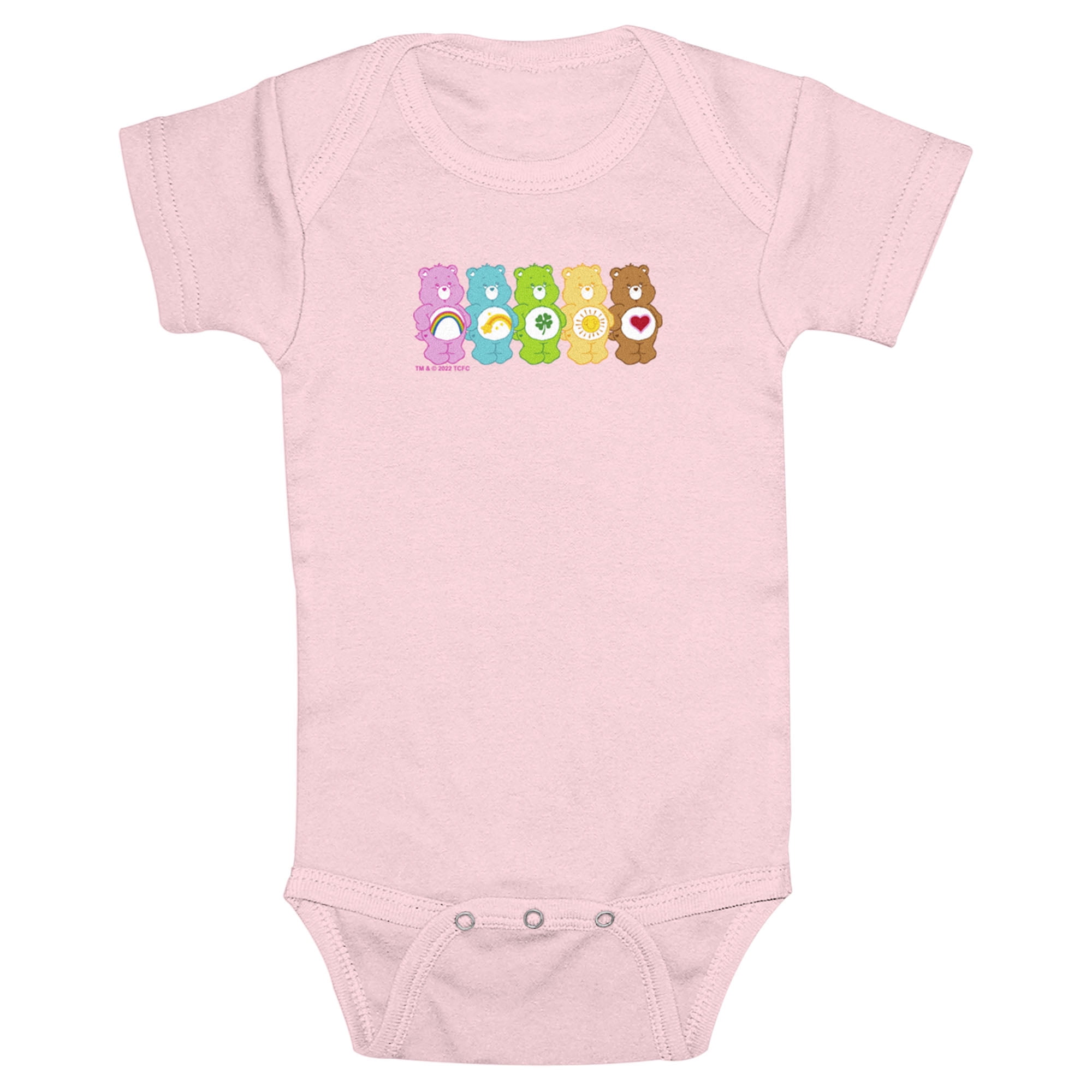 Infant's Care Bears Line Up Group Bears Light Pink 18 Months - Walmart.com