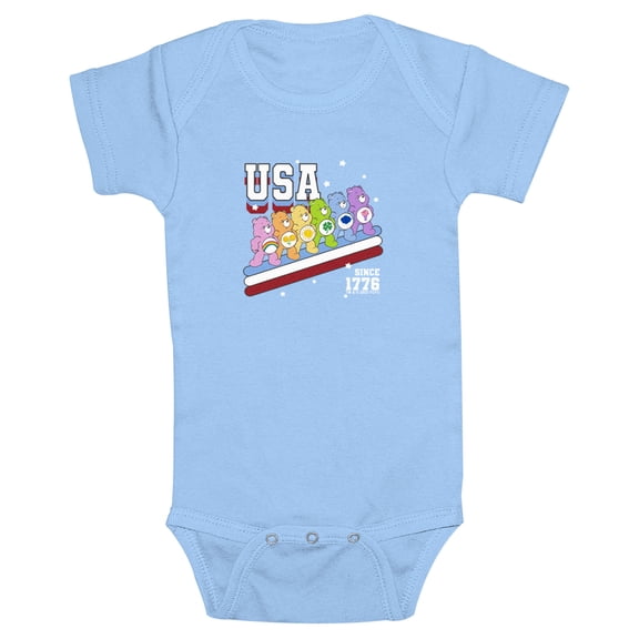 Infant's Care Bears USA Since 1776 Bodysuit