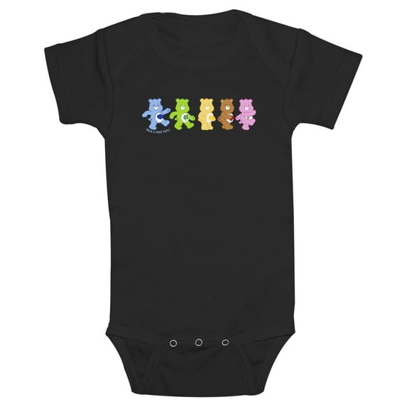Infant's Care Bears Walk in a Line Bodysuit