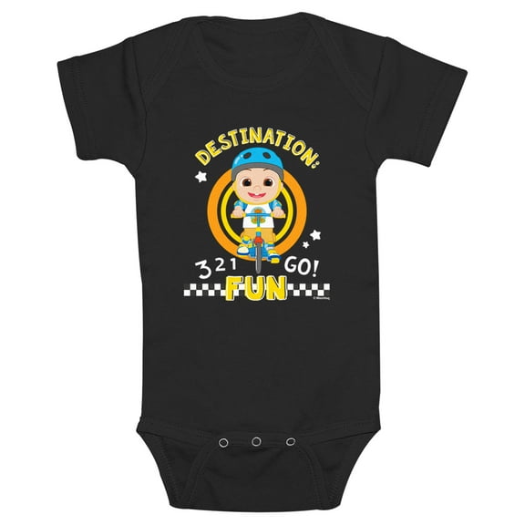 Infant's CoComelon Destination Fun With JJ  Bodysuit