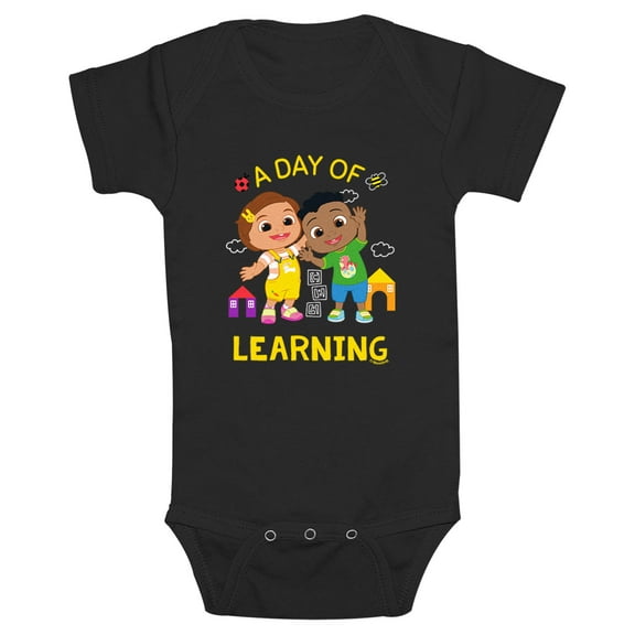 Infant's CoComelon Learning All Day Bodysuit