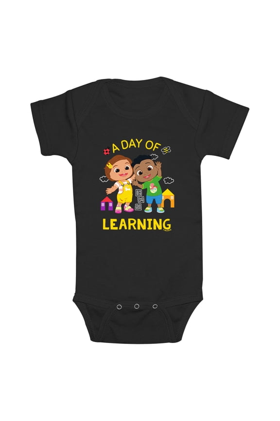 Infant's CoComelon Learning All Day Bodysuit