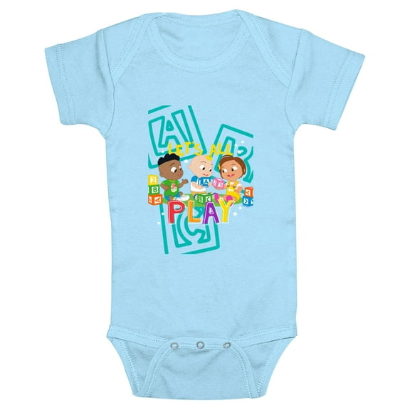 Infant's CoComelon Let's All Play  Bodysuit
