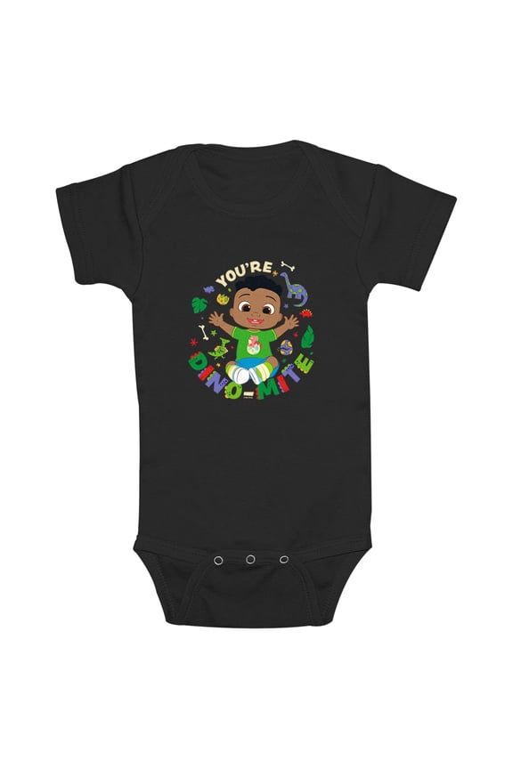 Infant's CoComelon You're Dino-Mite Bodysuit