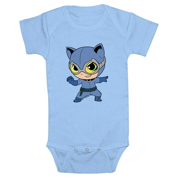 Infant's DC Super Friends Chibi Catwoman Bodysuit
