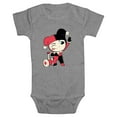 thumbnail image 1 of Infant's DC Super Friends Chibi Harley Quinn  Bodysuit, 1 of 3