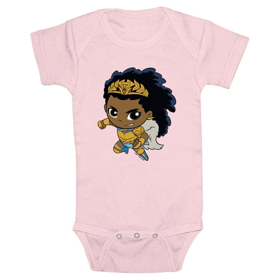 Infant's DC Super Friends Chibi Nubia  Bodysuit