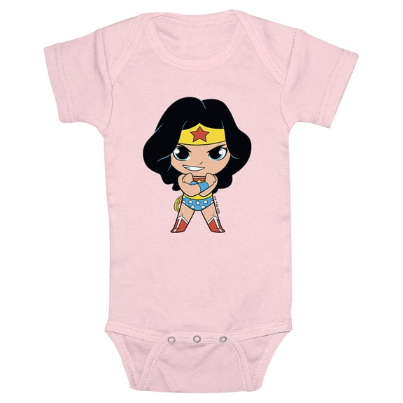 Infant's DC Super Friends Chibi Wonder Woman  Bodysuit